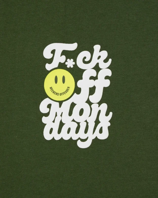 Weekend Offender F.O.M. majica zelena