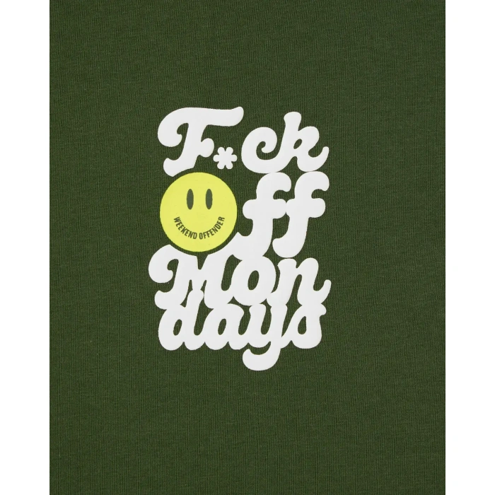 WO F.O.M. majica zelena-1