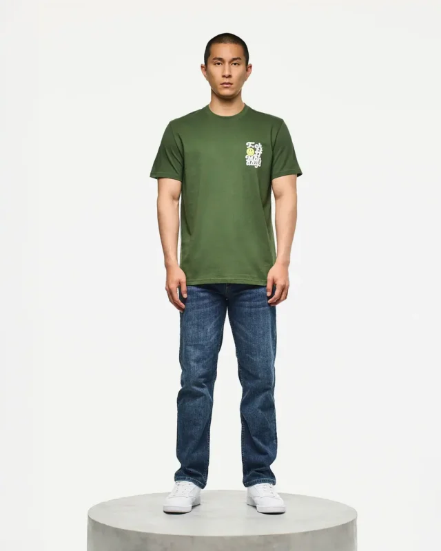 WO F.O.M. majica zelena-2