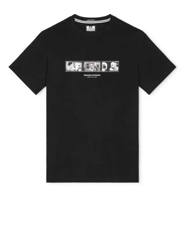 WO Reflection majica crna