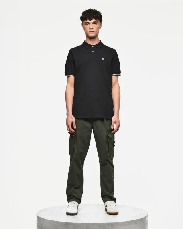 WO Sakai polo majica crna