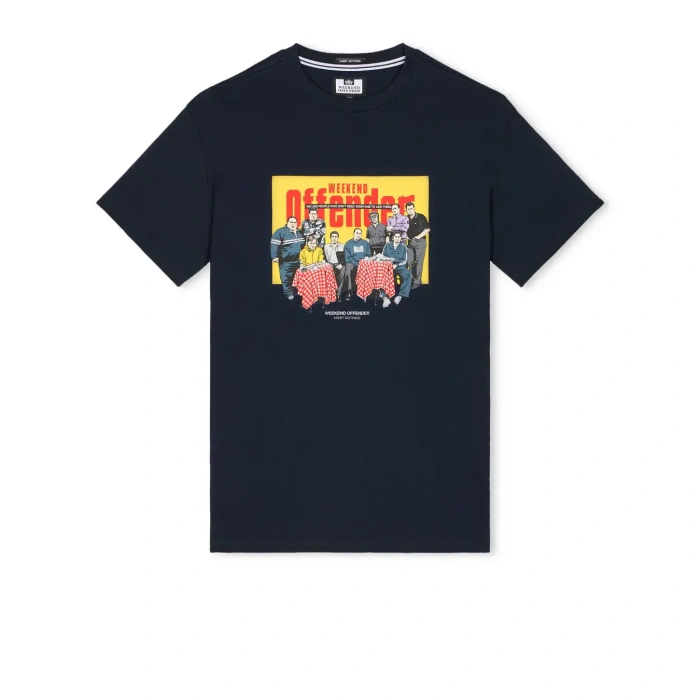 WO Satriales majica teget