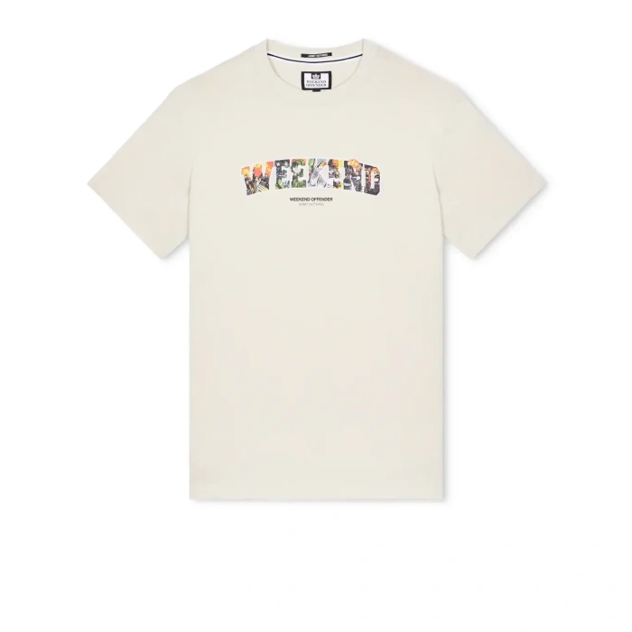 WO Saturday majica krem