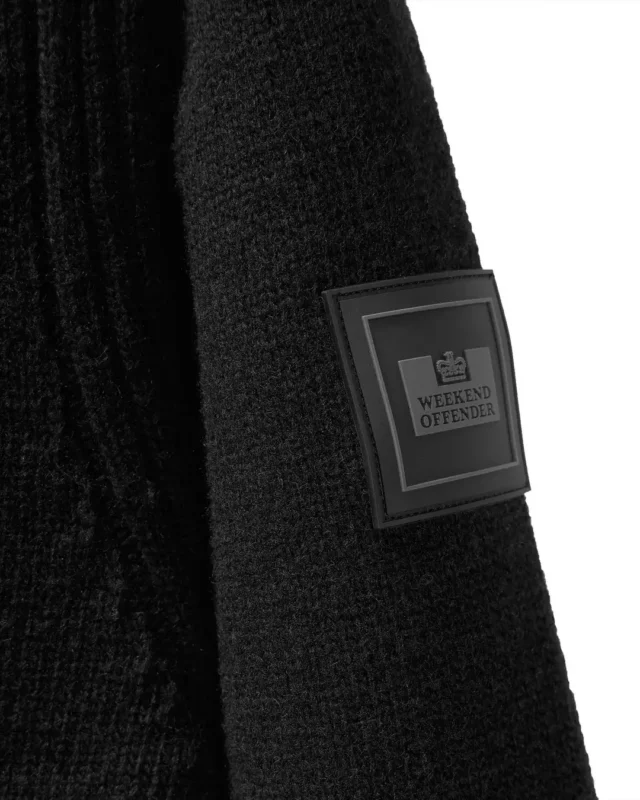 Weekend Offender Castillos džemper crni-3