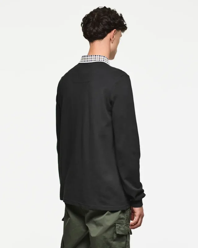 Weekend Offender Lindley polo majica crna-1