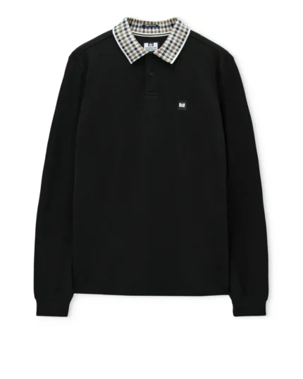 Weekend Offender Lindley polo majica crna-2
