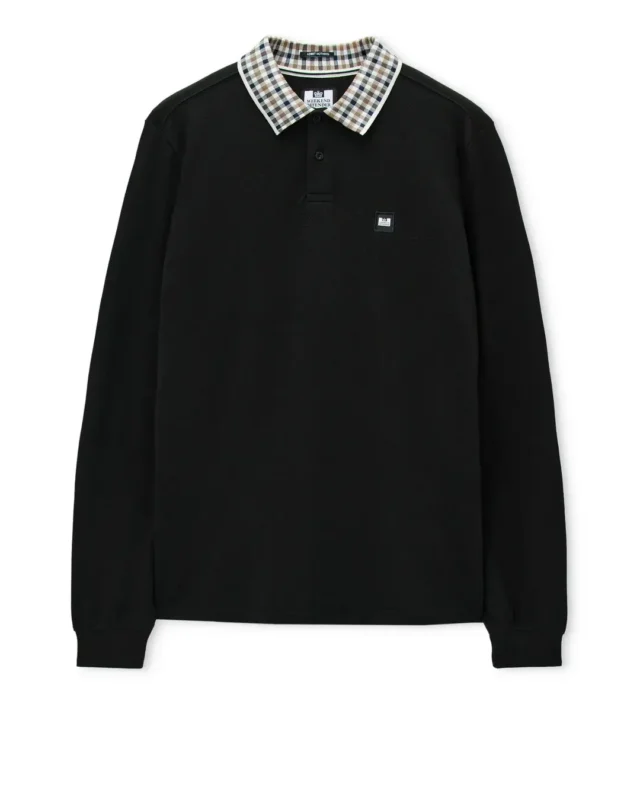 Weekend Offender Lindley polo majica crna