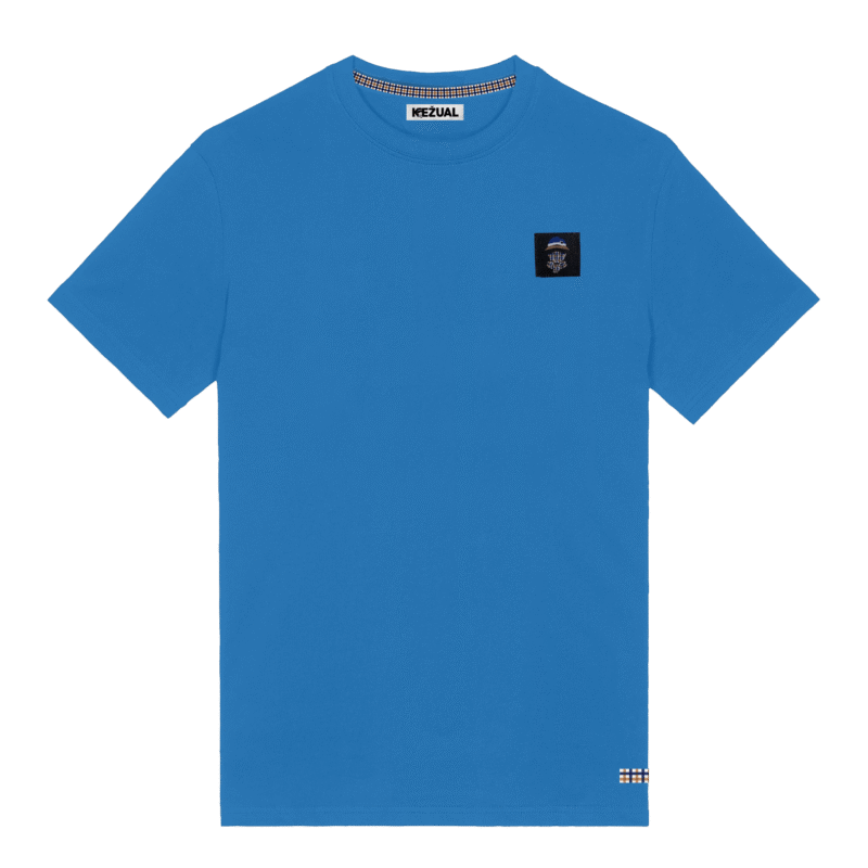 Kežual Logo majica indigo plava