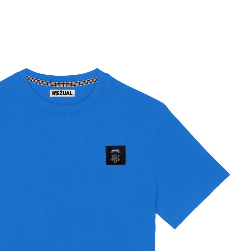 Kežual Logo majica royal plava