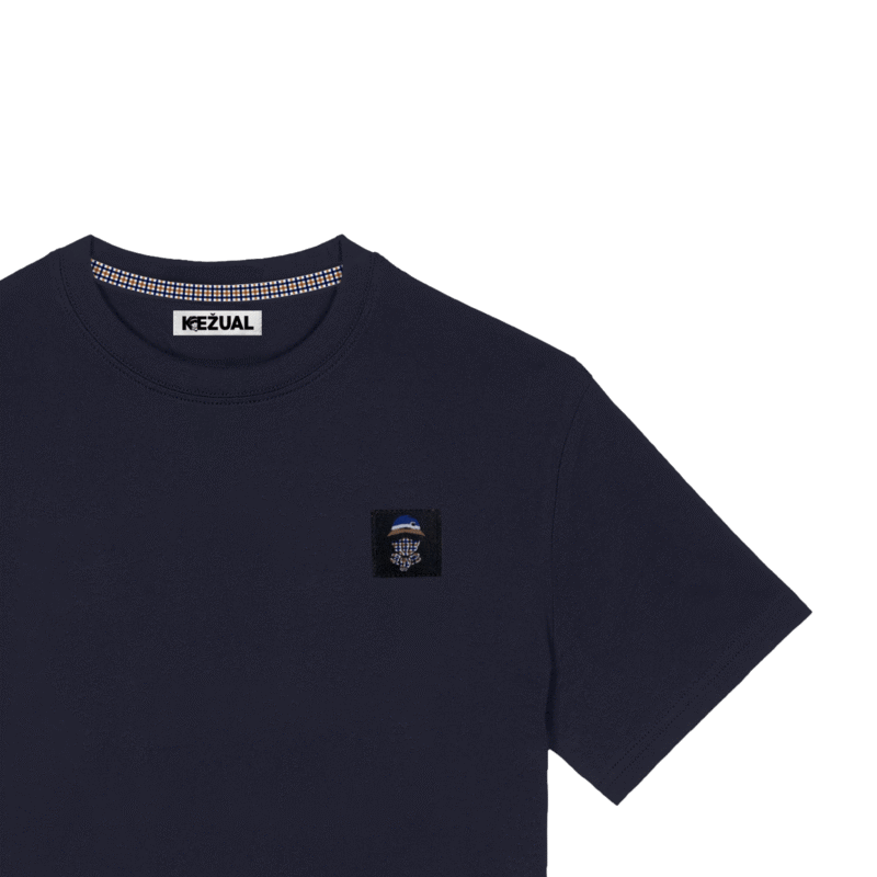 Kežual Logo majica teget