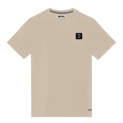 Kežual logo majica krem-11