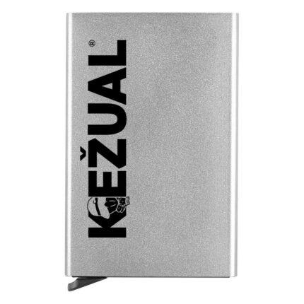 Kežual novčanik za kartice sivi