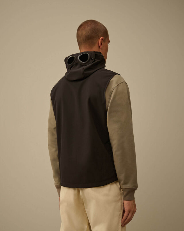 CP Company Softshell Goggle prsluk crni