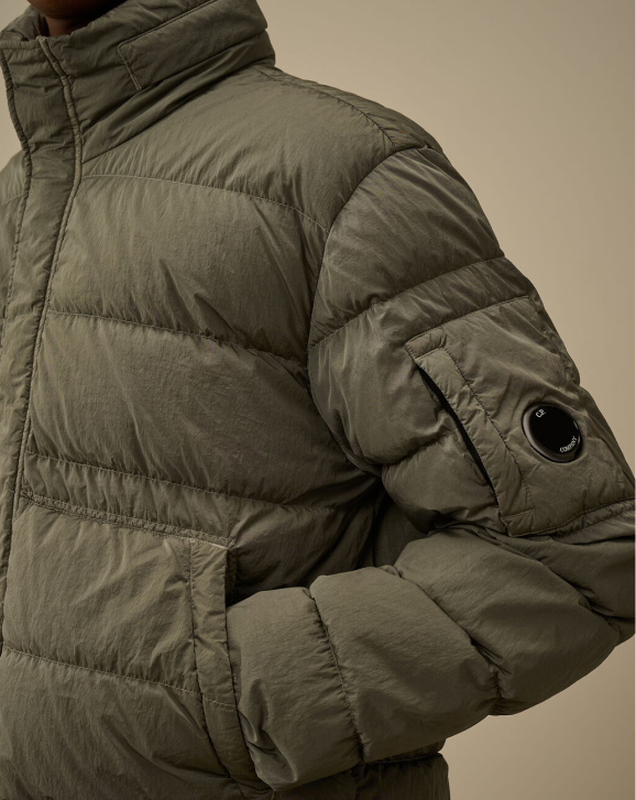 CP Company Chrome-R Lens Down jakna siva