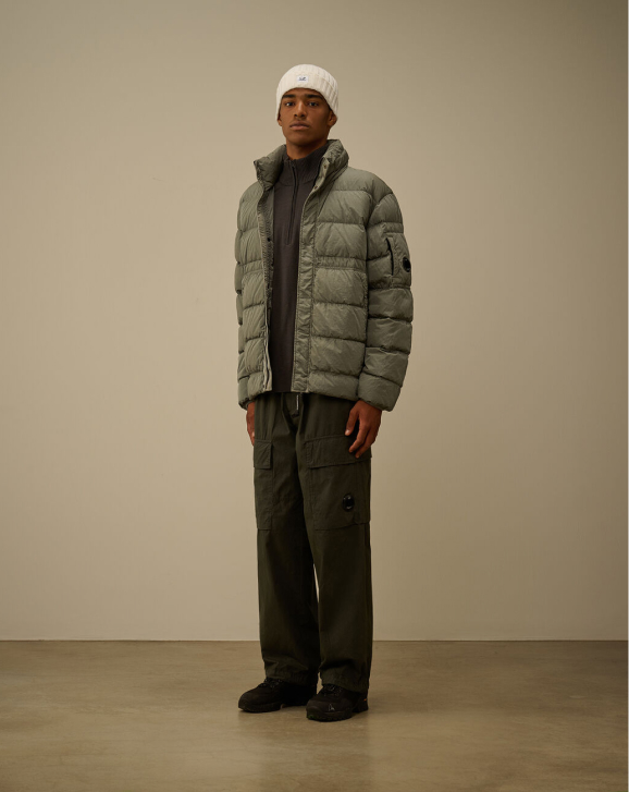 CP Company Chrome-R Lens Down jakna siva