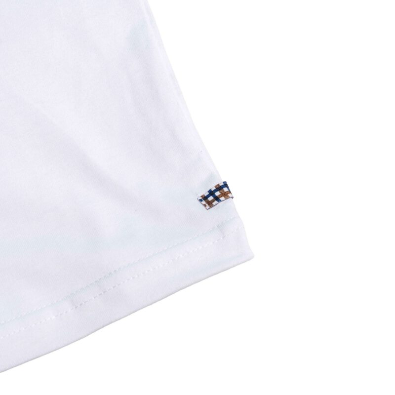 Kežual Biggie majica bela teget-1