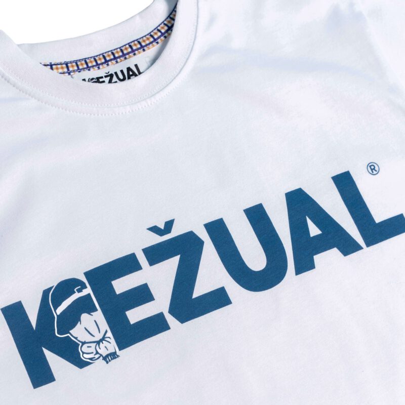 Kežual Biggie majica bela teget