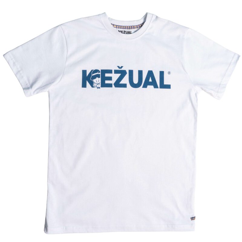 Kežual Biggie majica bela teget