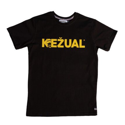 Kežual Biggie majica crno žuta-1