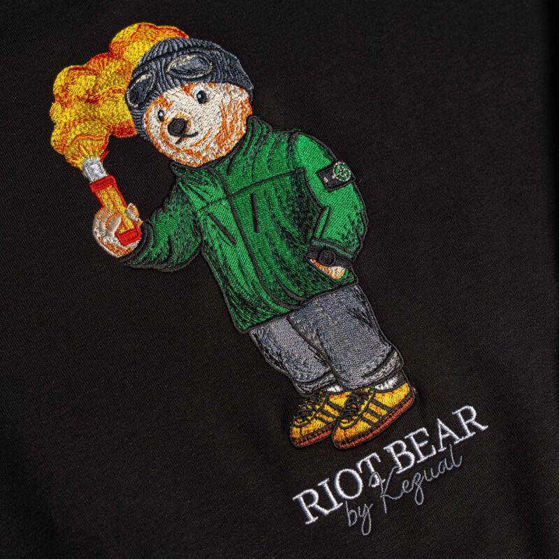 Kežual Riot Bear duks crni