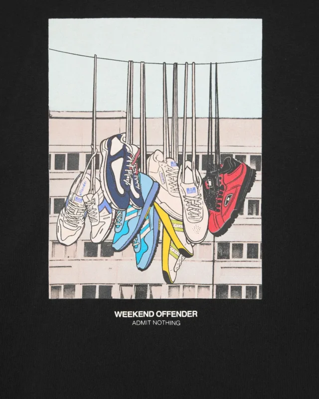 WO Battle Lines majica crna-1