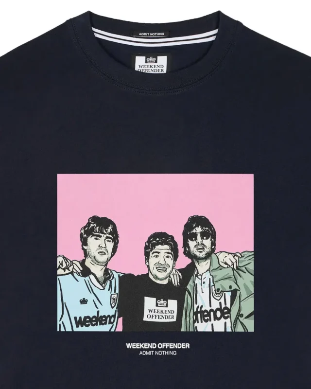 Weekend Offender Diego majica teget