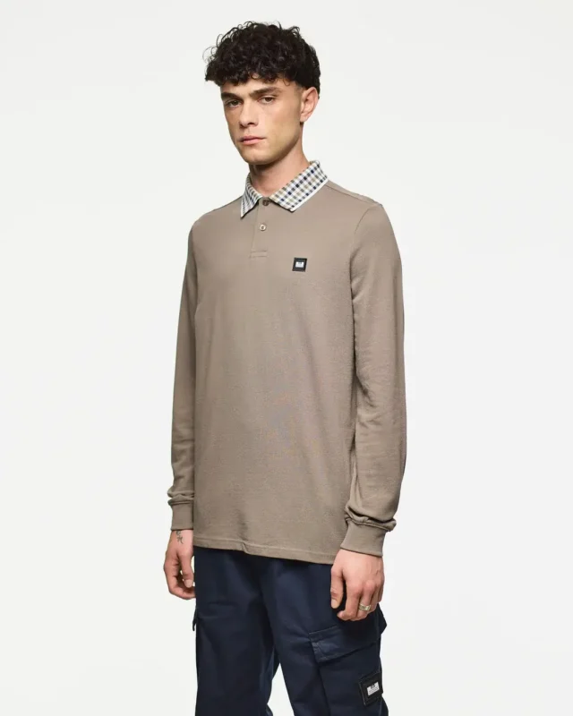 Weekend Offender Lindley polo majica tobacco