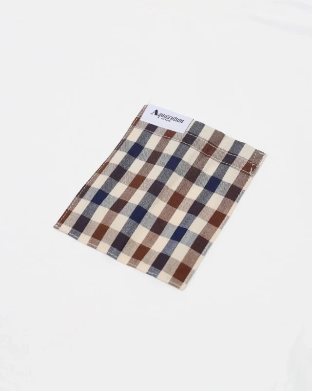 AS Iconic Pocket majica bela-2