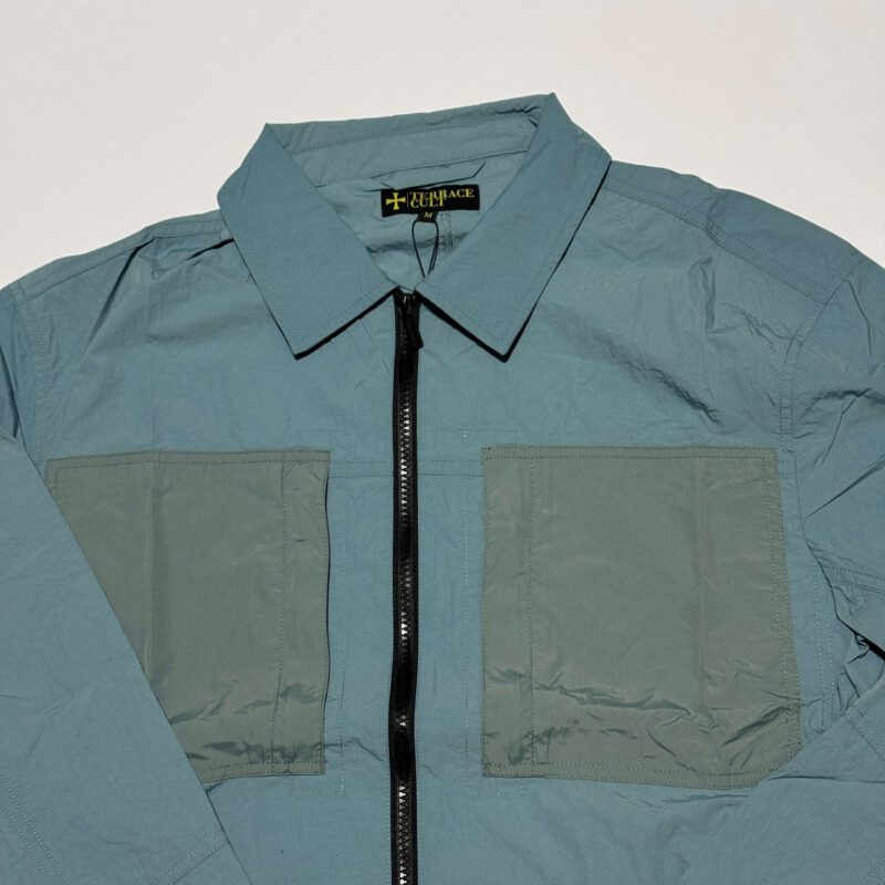 Terrace Cult Brasco Overshirt jakna plava
