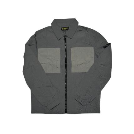 Terrace Cult Brasco Overshirt jakna siva