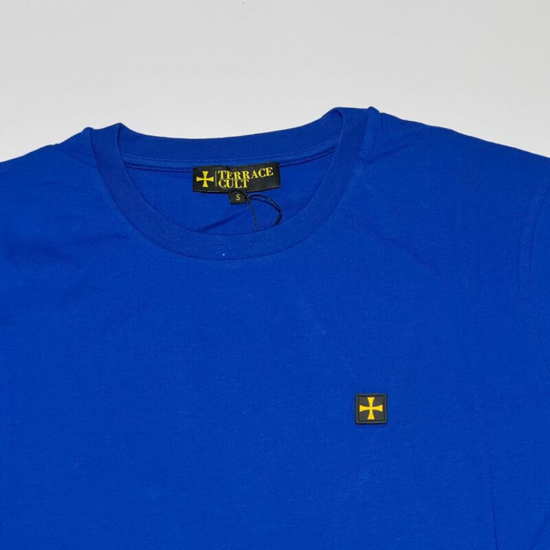 Terrace Cult Crew majica cobalt plava