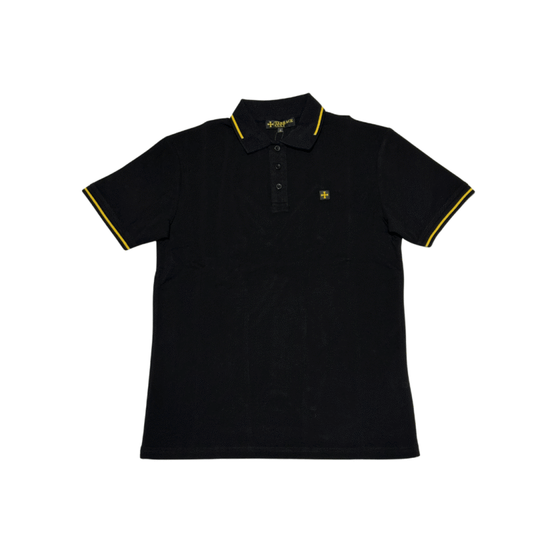 Terrace Cult Premium polo majica crno žuta