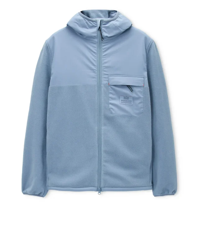 Weekend Offender Frusciante Polar Fleece duks svetlo plavi