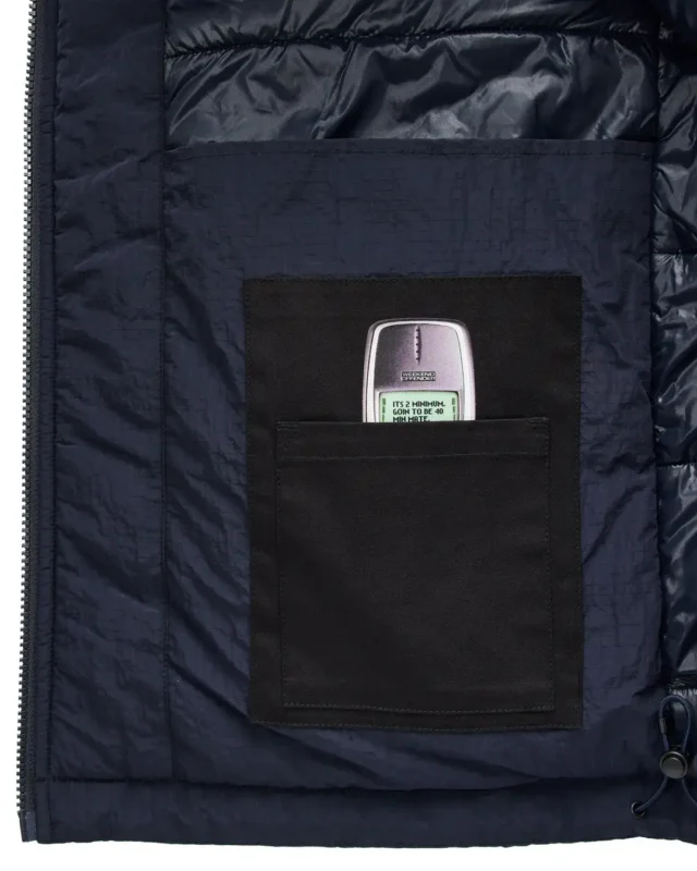 Weekend Offender Vettle Thermo jakna teget-3