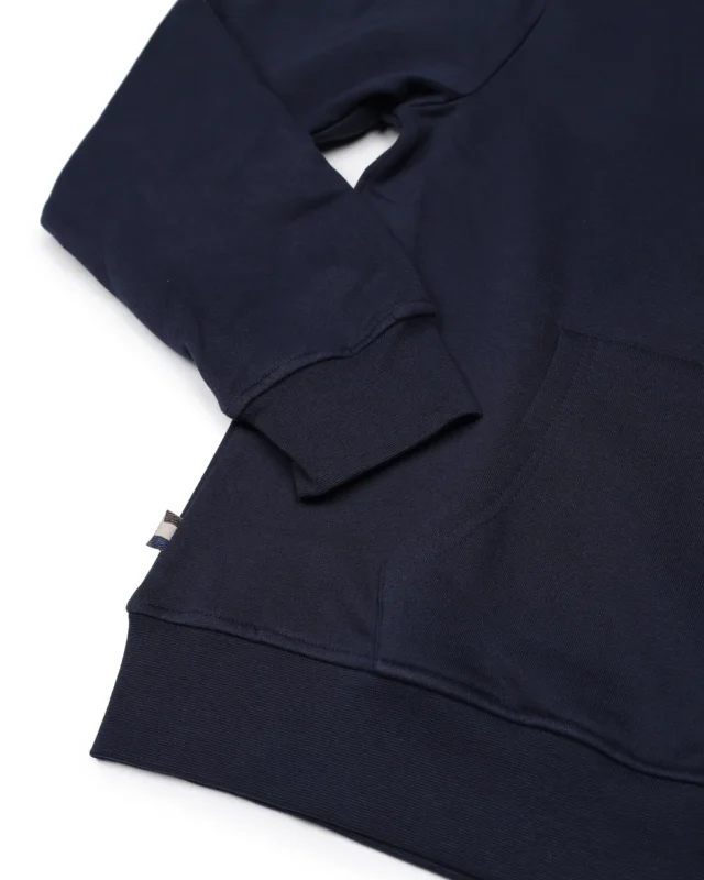 Aquascutum Big Logo duks sa kapuljačom teget-3