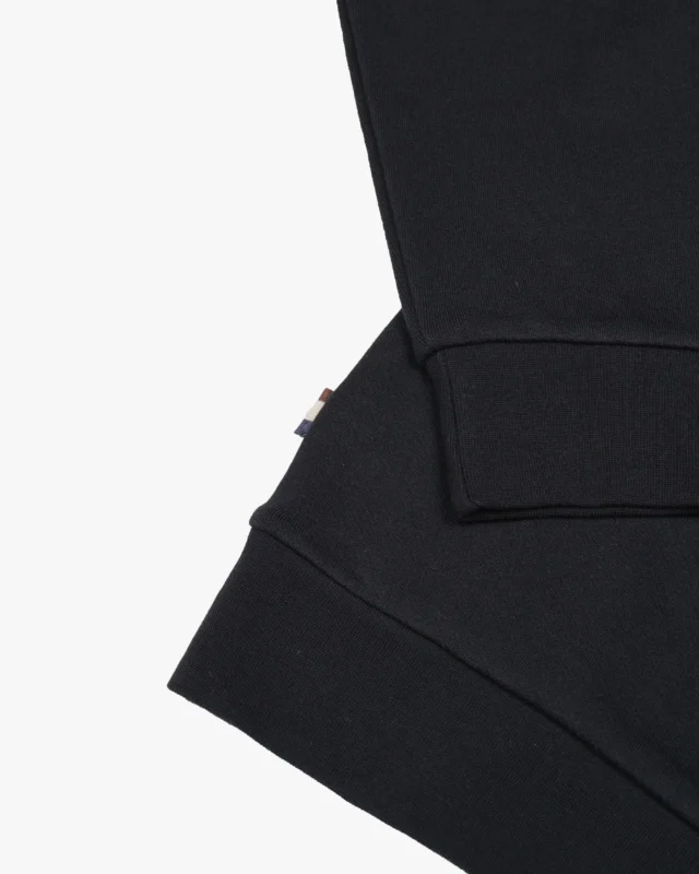 Aquascutum CC 1 4 zip duks crni-1