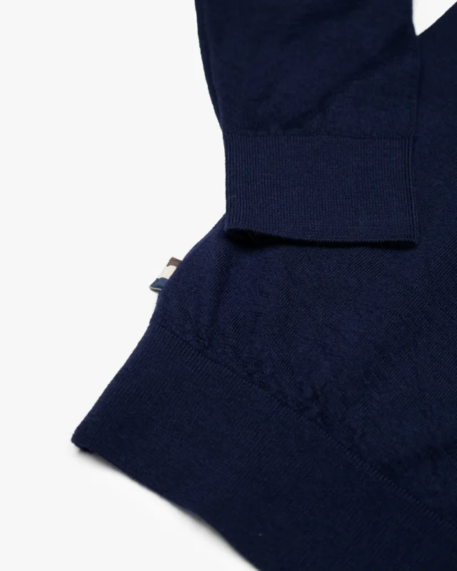 Aquascutum Merino Wool Active džemper teget-2