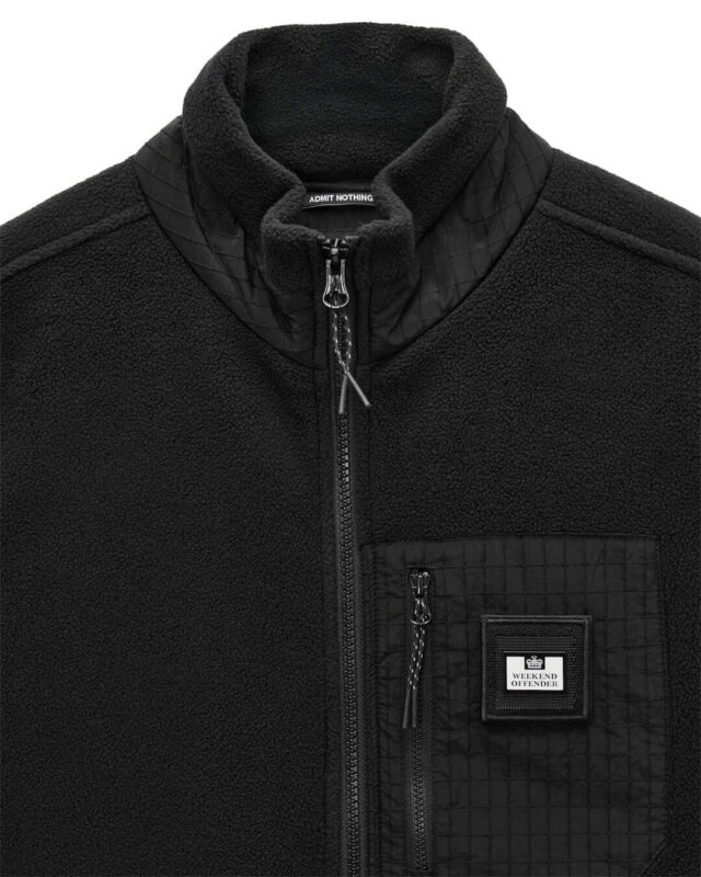 Weekend Offender Blaine Polar prsluk crni