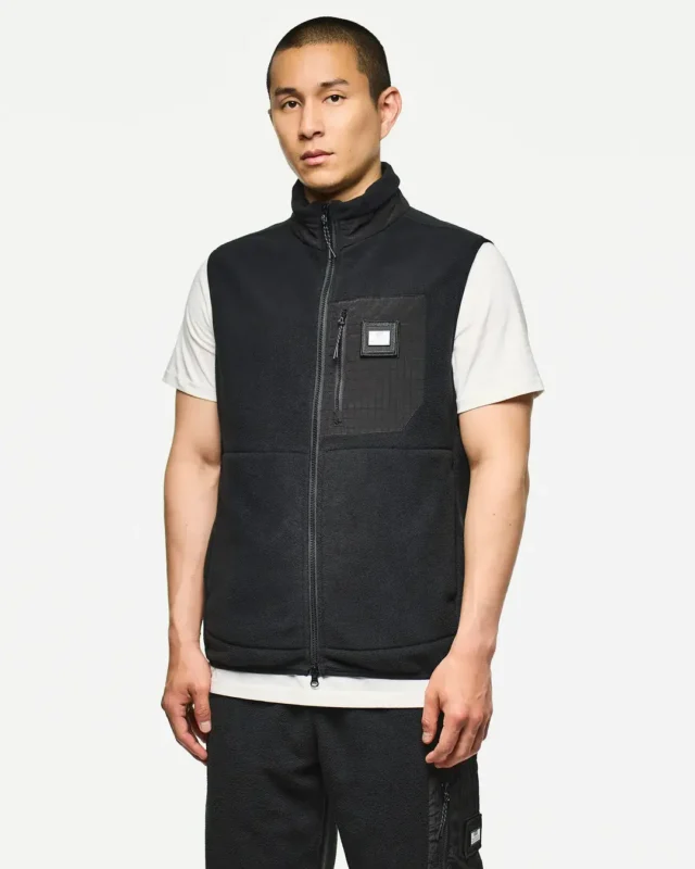Weekend Offender Blaine Polar prsluk crni-2