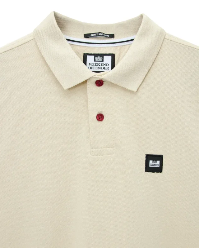 Weekend Offender Caneiros polo majica calcium