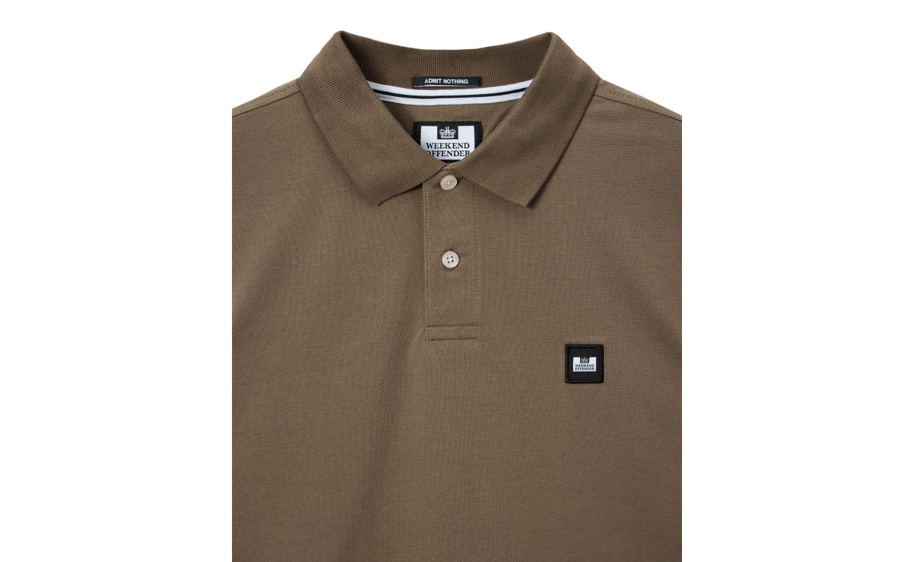 Weekend Offender Caneiros polo majica tobacco