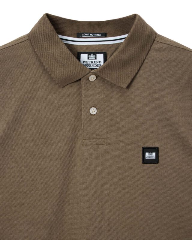 Weekend Offender Caneiros polo majica tobacco