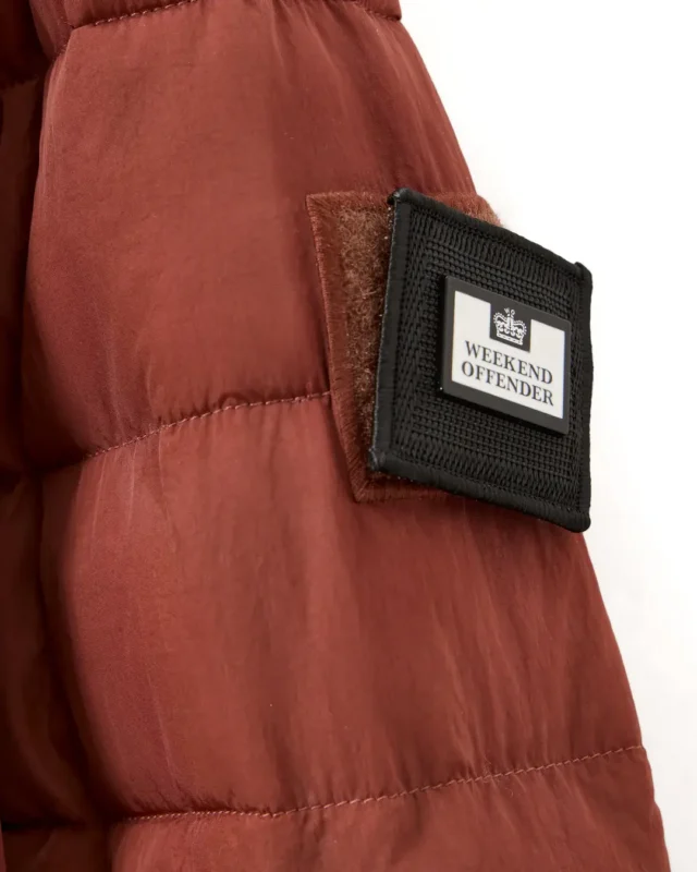 Weekend Offender La Guardia jakna bordo-2