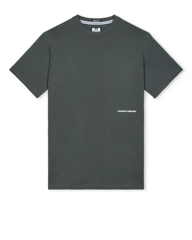 Weekend Offender Levin majica cyclone siva