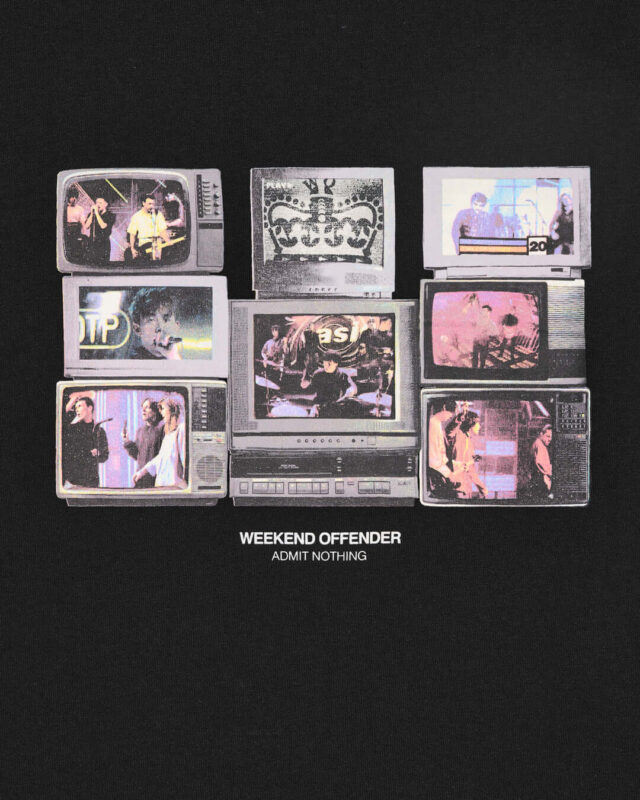 Weekend Offender Vision majica crna