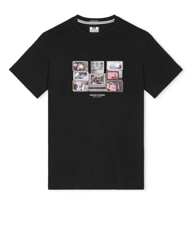 Weekend Offender Vision majica crna